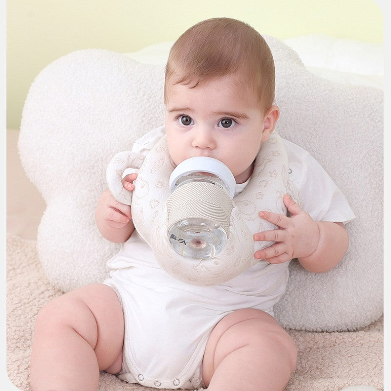 Momi Toys Baby Bottle Holder, Hands Free Feeding Pillow