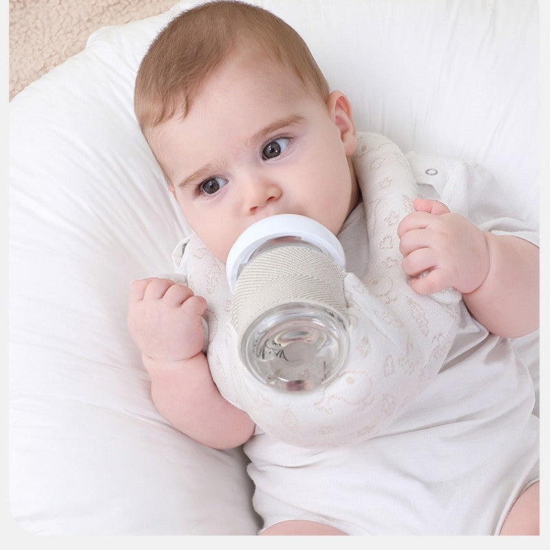 Momi Toys Baby Bottle Holder, Hands Free Feeding Pillow