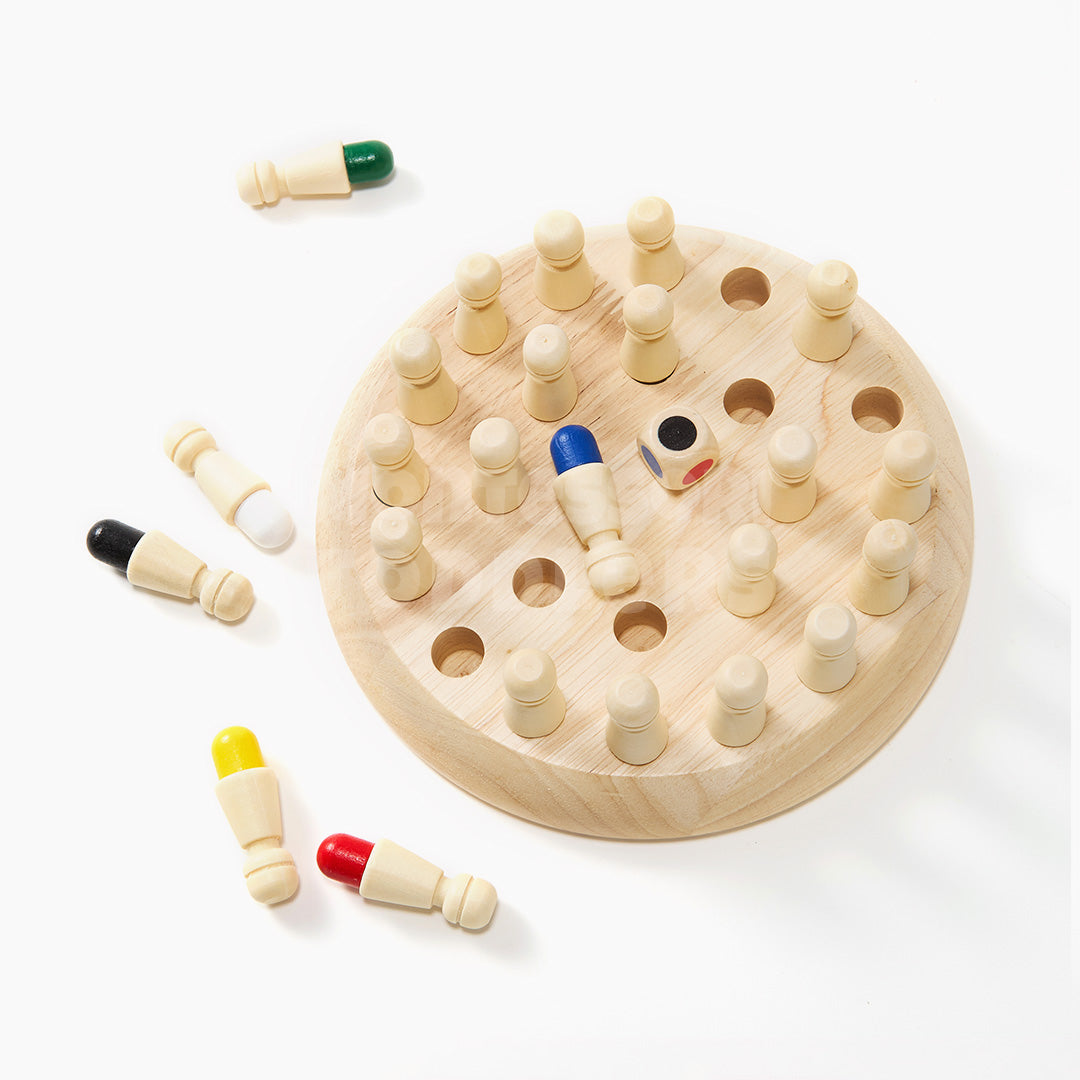 Momi Toys Wooden Memory Game