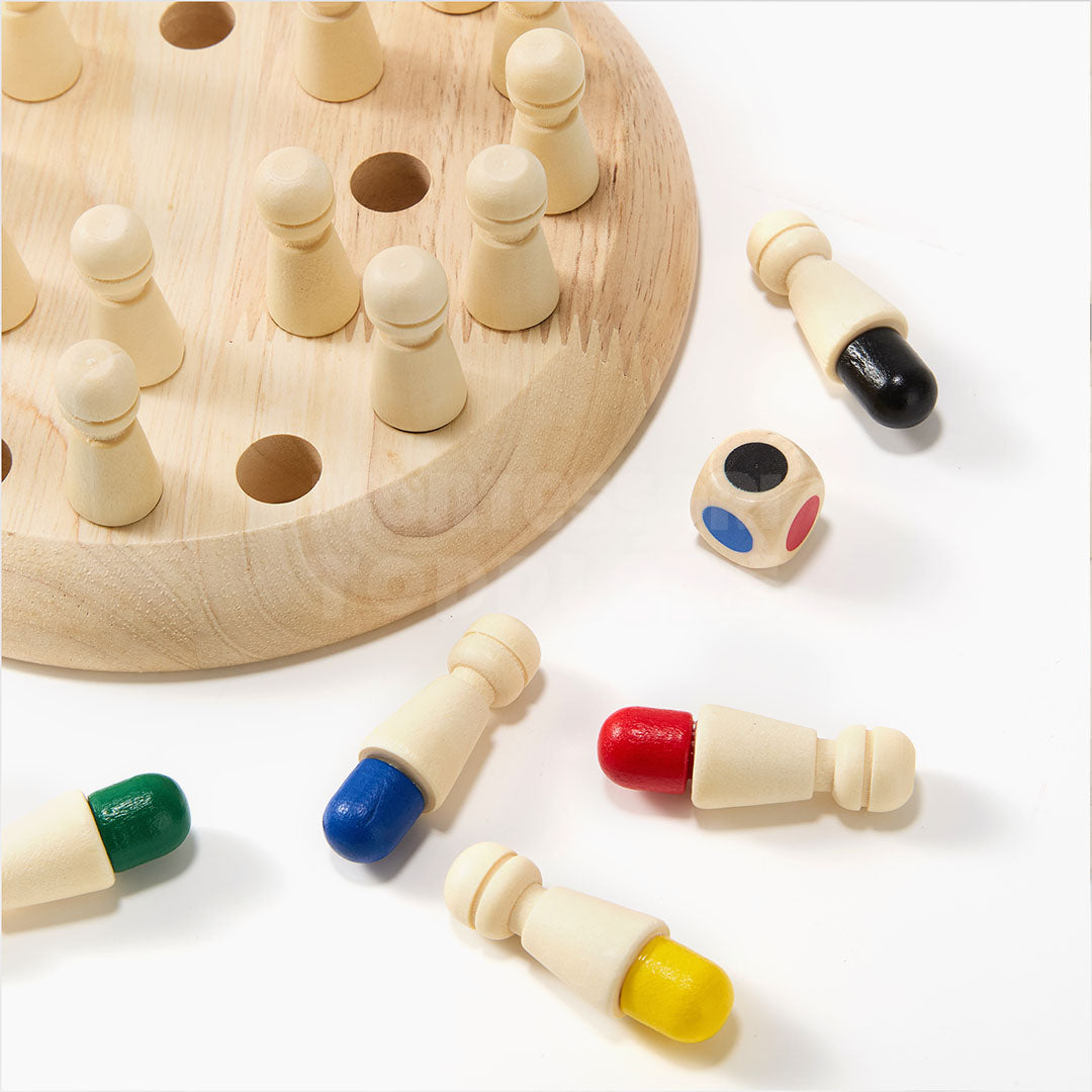 Momi Toys Wooden Memory Game