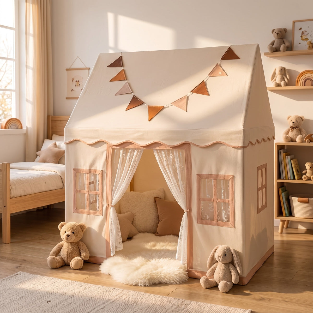 momi-03-3 play tent in child bedroom corner