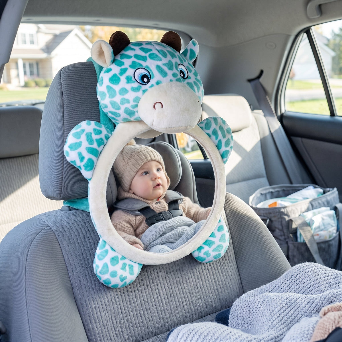 momi-10-3 car mirror mounted opposite rear facing seat