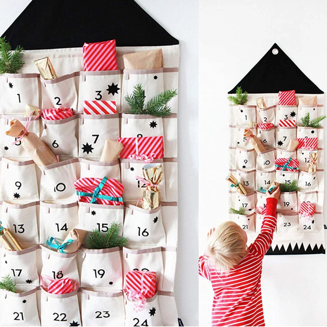 Momi Toys Fabric Christmas Advent Calendar