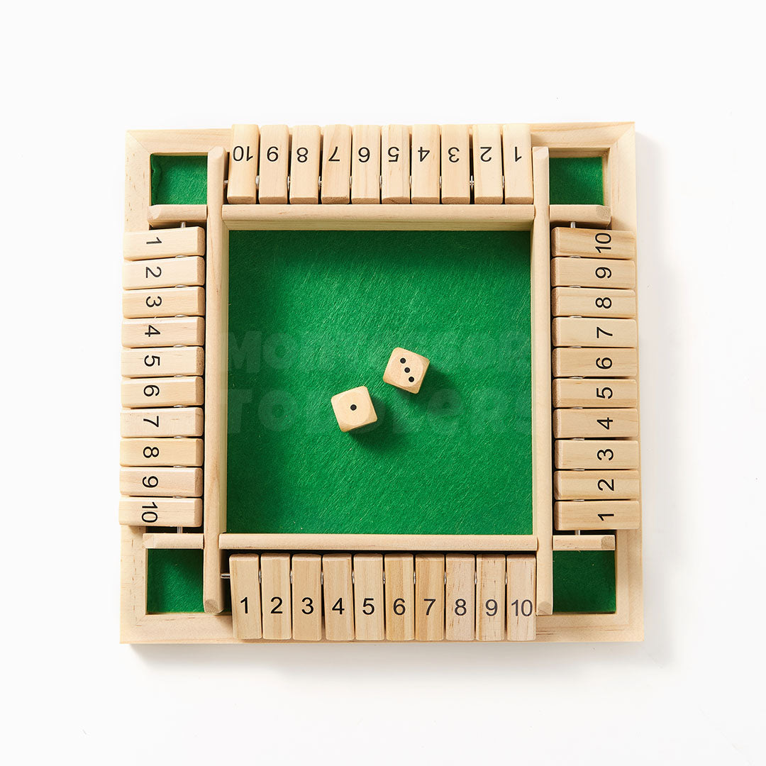 Momi Toys Shut the Box Dice Game