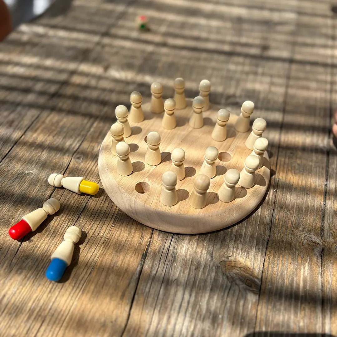 Momi Toys Wooden Memory Game