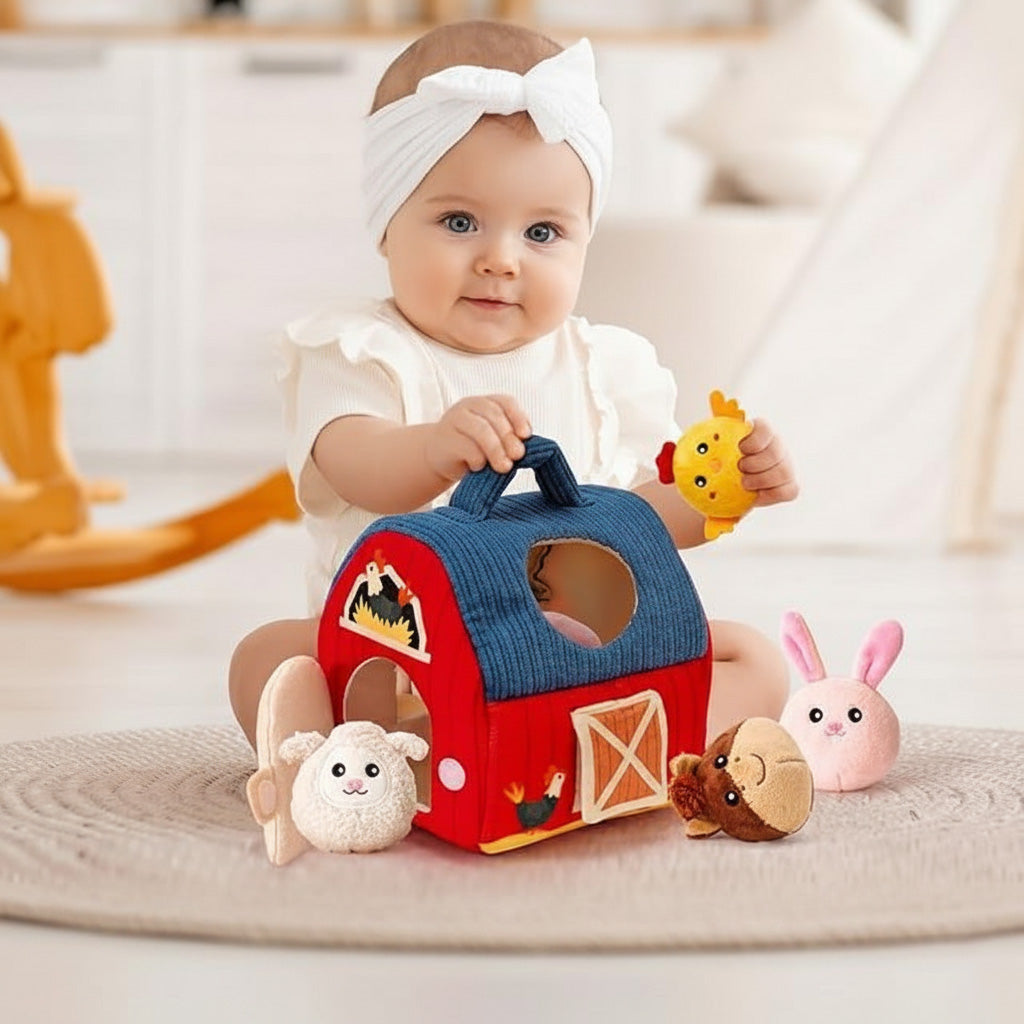 Momi Toys Soft Plush Farm Set