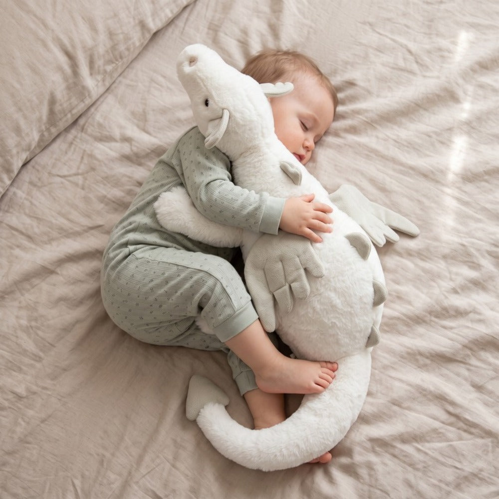 Momi Toys Dragon Plush Pillow, Soft Dinosaur Stuffed Animal Toy