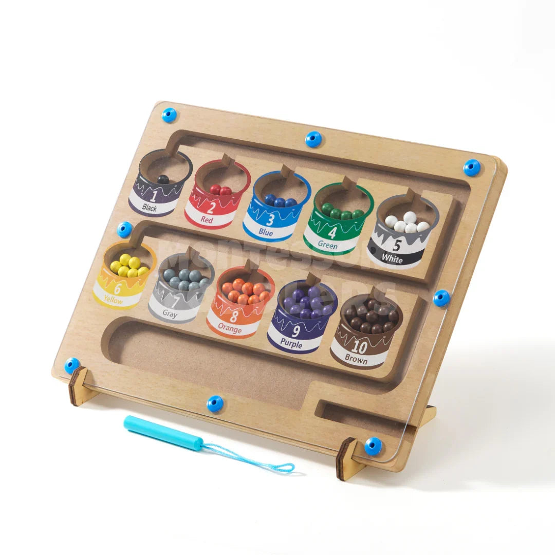 Momi Toys Magnetic Bead Maze Board