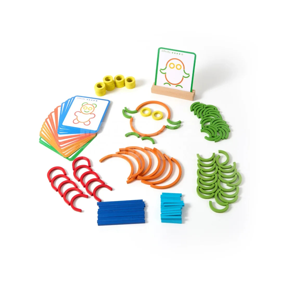 Momi Toys Stick & Rings Puzzle