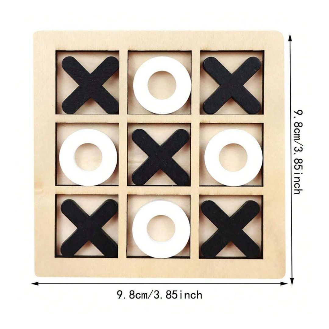 Momi Toys Wooden Tic Tac Toe Game
