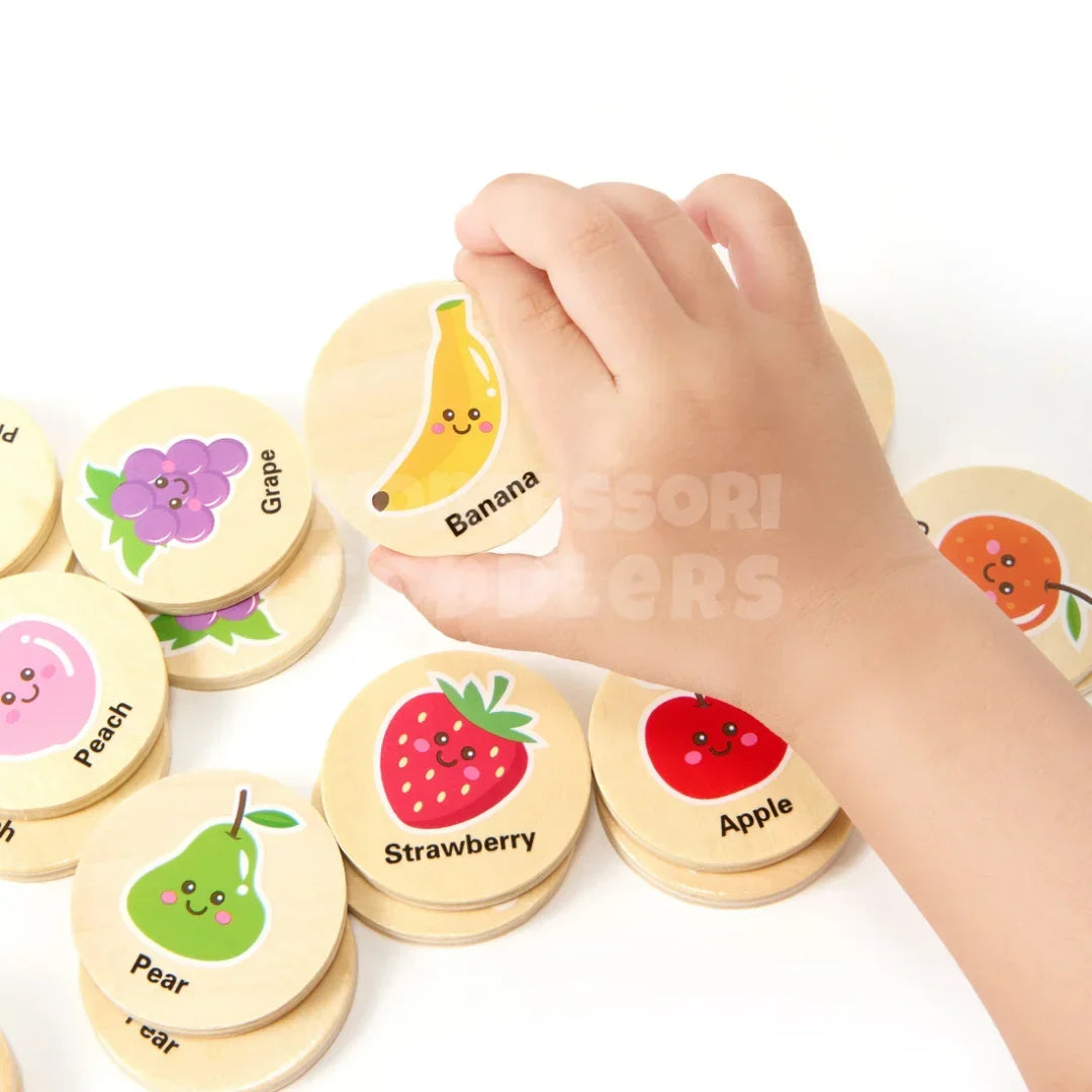 Momi Toys Wooden Memory Chess Game