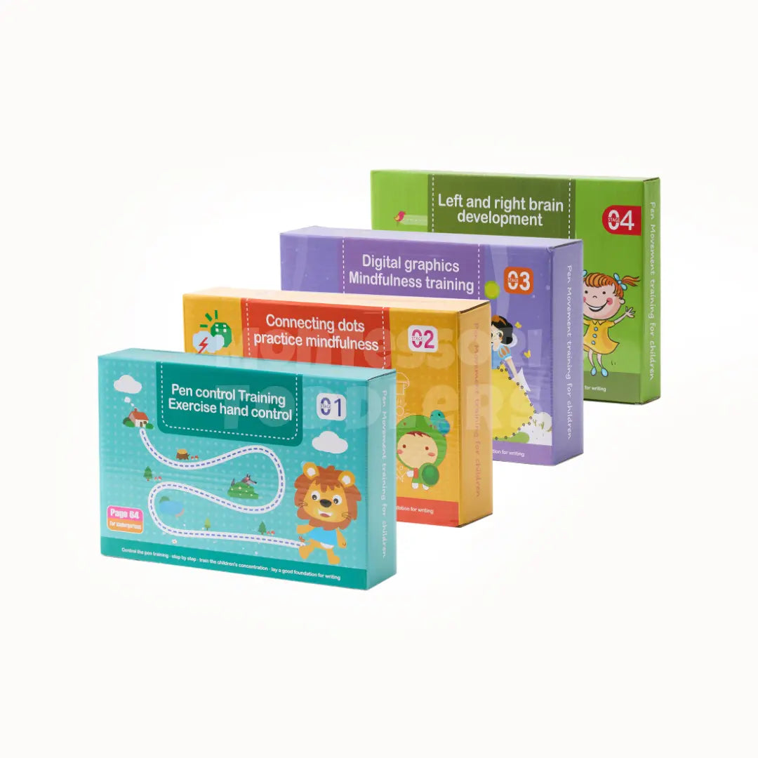 Momi Toys Reusable Writing Practice Workbook
