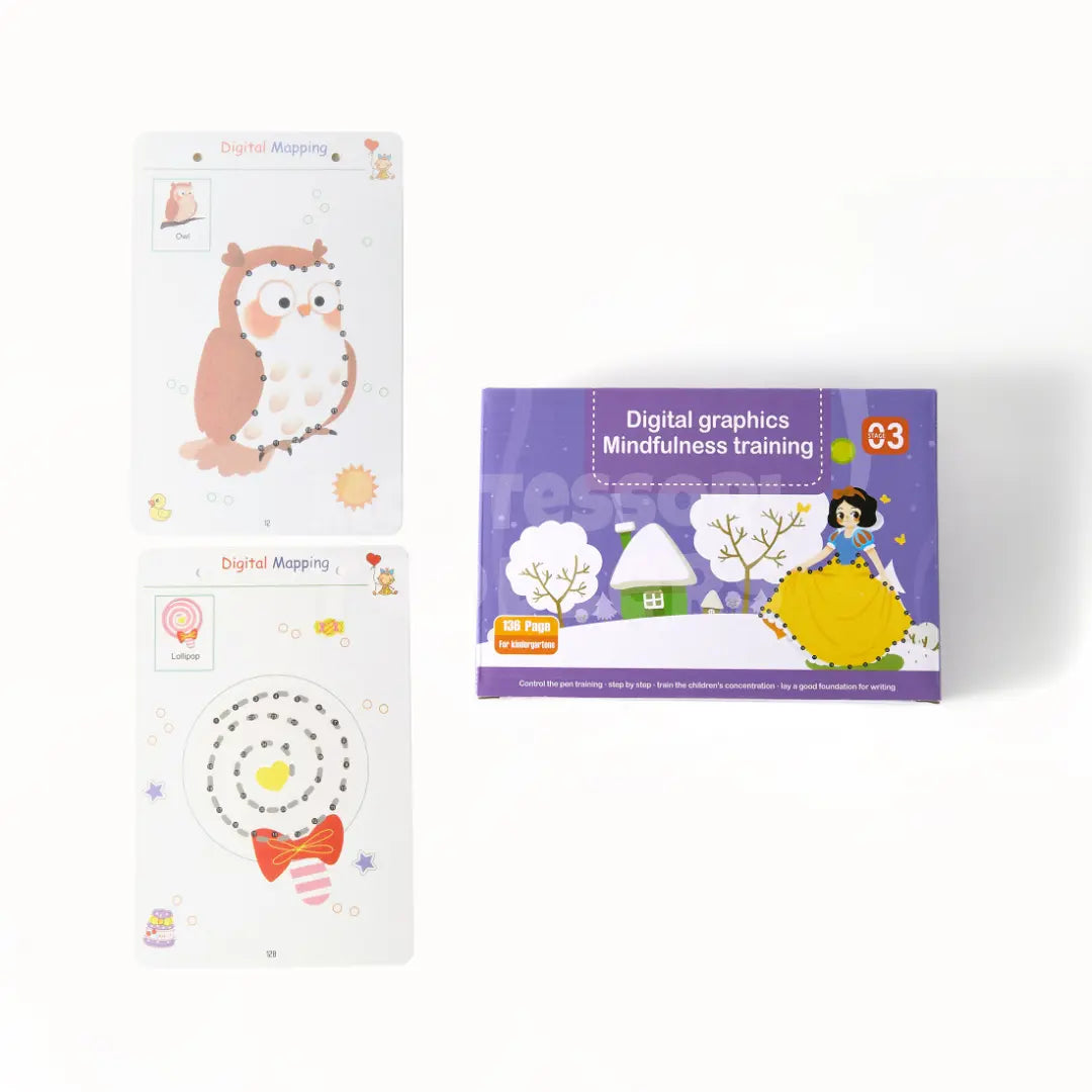 Momi Toys Reusable Writing Practice Workbook