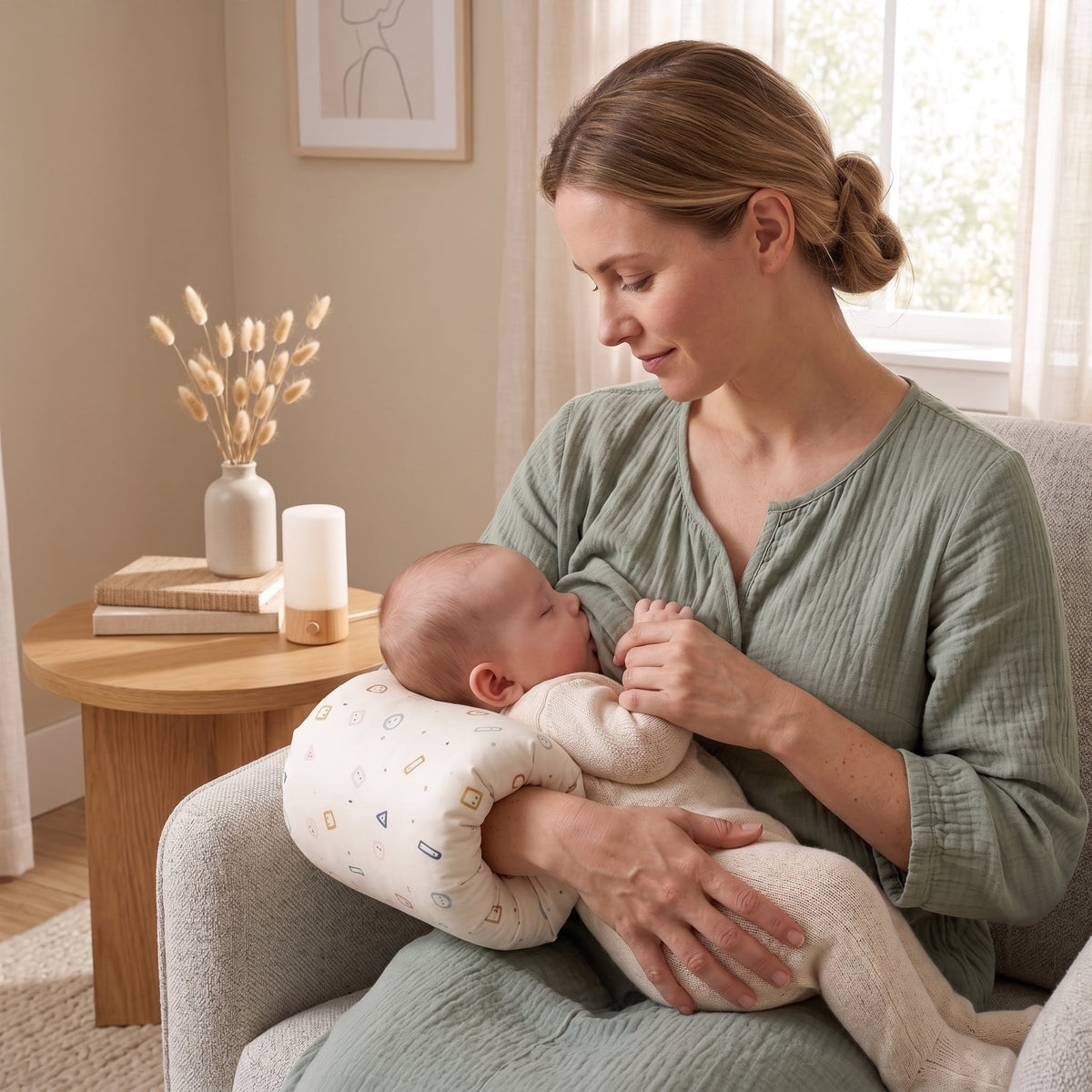 Momi Toys Nursing Arm Pillow for Feeding