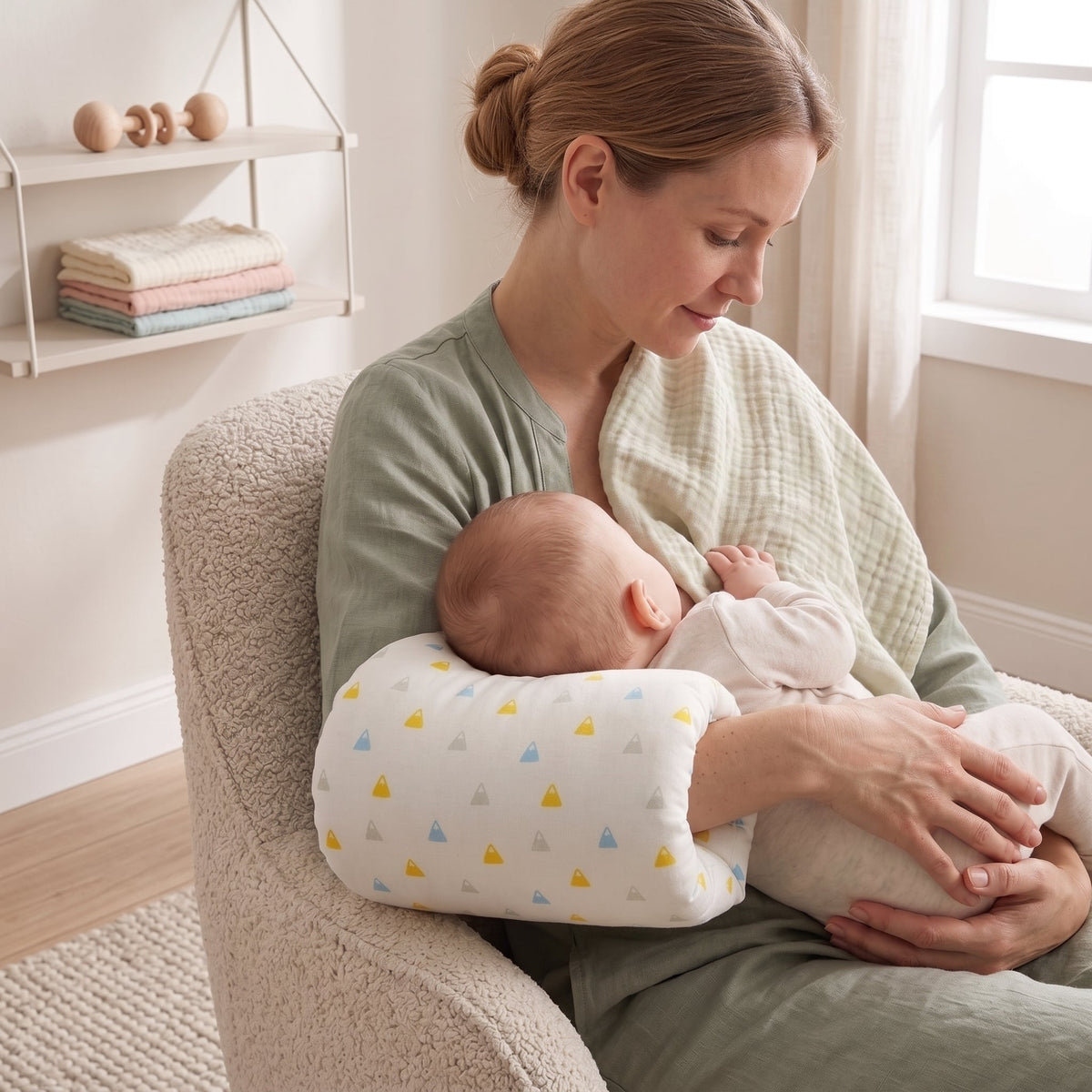 Momi Toys Nursing Arm Pillow for Feeding
