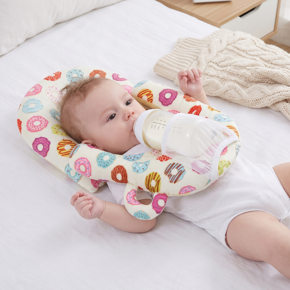Momi Toys Baby Feeding Pillow, Bottle Holder Nursing Pillow
