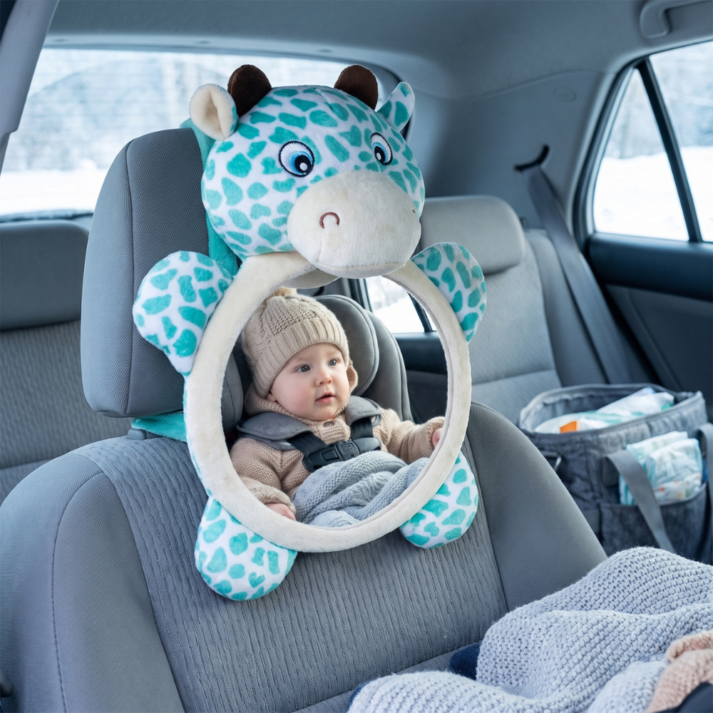 Momi Toys Baby Car Mirror, Rear Facing Car Seat Mirror