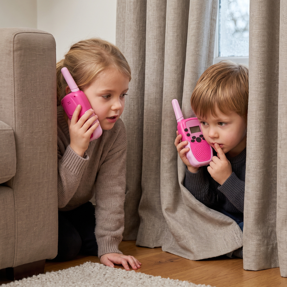 Momi Toys Kids Walkie Talkies, Two Way Radio Toy Set