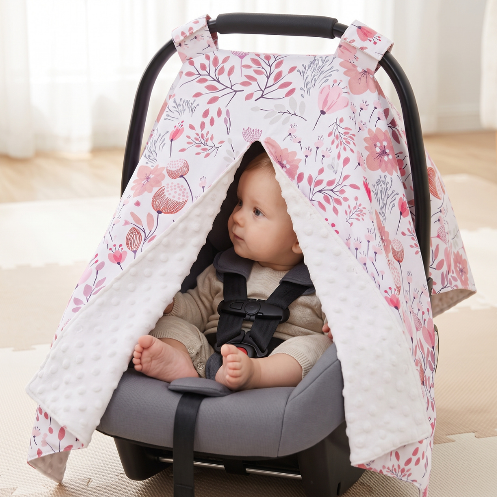 Momi Toys Nursing Cover, Baby Car Seat Cover Canopy