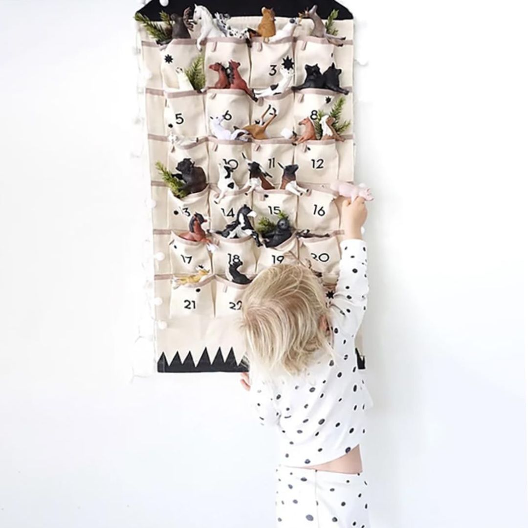 Momi Toys Fabric Christmas Advent Calendar