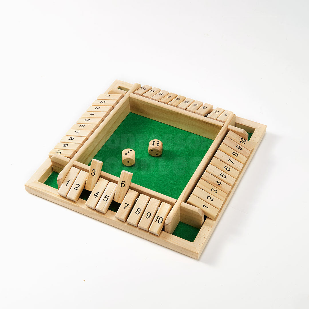 Momi Toys Shut the Box Dice Game